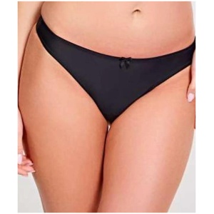 Panache Evie Thong - Black 5029943823441 Knickers Underwear Panties - Afterpay Available