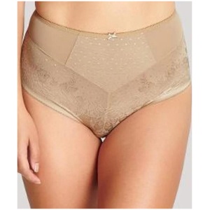 Panache Olivia Deep Brief - Honey 5054383155104 Knickers Underwear Panties - Afterpay Available