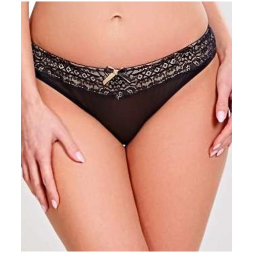 Panache Sophie Thong - Black 12 5052095676153 Knickers Underwear Panties - Afterpay Available