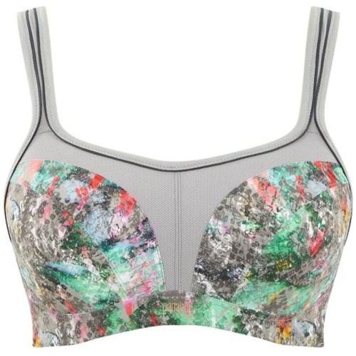 Panache Sport Power Underwired Sports Bra - Abstract Reptile 5054383497907 Bra - Afterpay Available