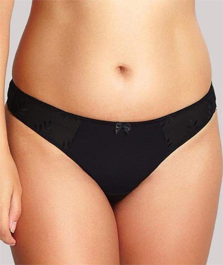 Panache Tango New Thong - Black 10 5051928802288 Knickers Underwear Panties - Afterpay Available