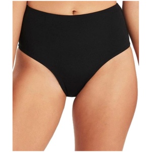 Sea Level Dark Romance Cheeky High Waist Bikini Brief - Black SL4503DR Swimwear Swimming Costume Bathers - Afterpay Available