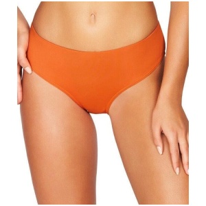 Sea Level Essentials Mid Bikini Brief - Orange SL4015P Plus Size Swimwear Swimming Costume Bathers - Afterpay Available