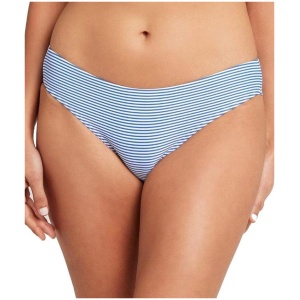 Sea Level Positano Stripe Hipster Bikini Brief - Azure SL4009 Swimwear Swimming Costume Bathers - Afterpay Available