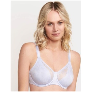 Triumph Lacy Minimizer Bra - Hydrangea 12E 10154651 Plus Size Bra - Afterpay Available