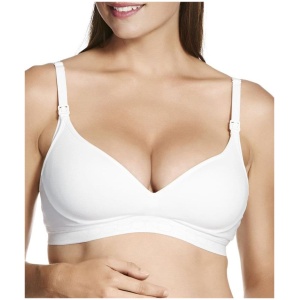 Bonds Bumps Smooth Maternity Wire-free Bra - White YYWTY Plus Size Bra - Afterpay Available