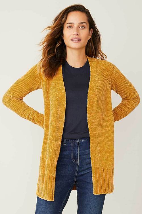 Capture Chenille Longline Cardigan