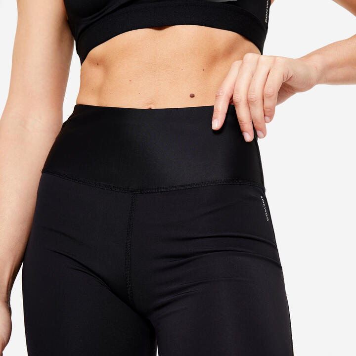 Domyos Shaping High-waisted Fitness Cardio Shorts - Black | Buy Online With Afterpay & Zip