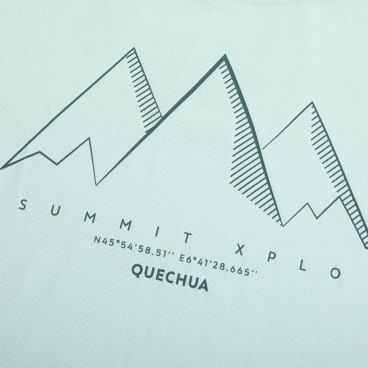 Quechua Women's Short-sleeved Hiking T-shirt Mh500 | Buy Online With Afterpay & Zip