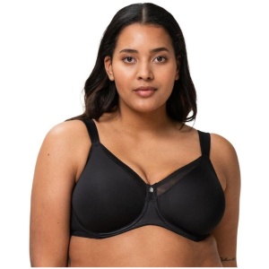 Triumph True Shape Sensation Minimiser Underwire Bra - Black 10C 10186010 Plus Size Bra - Afterpay Available