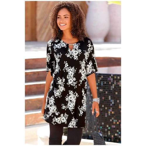 Urban Printed Tunic Dress