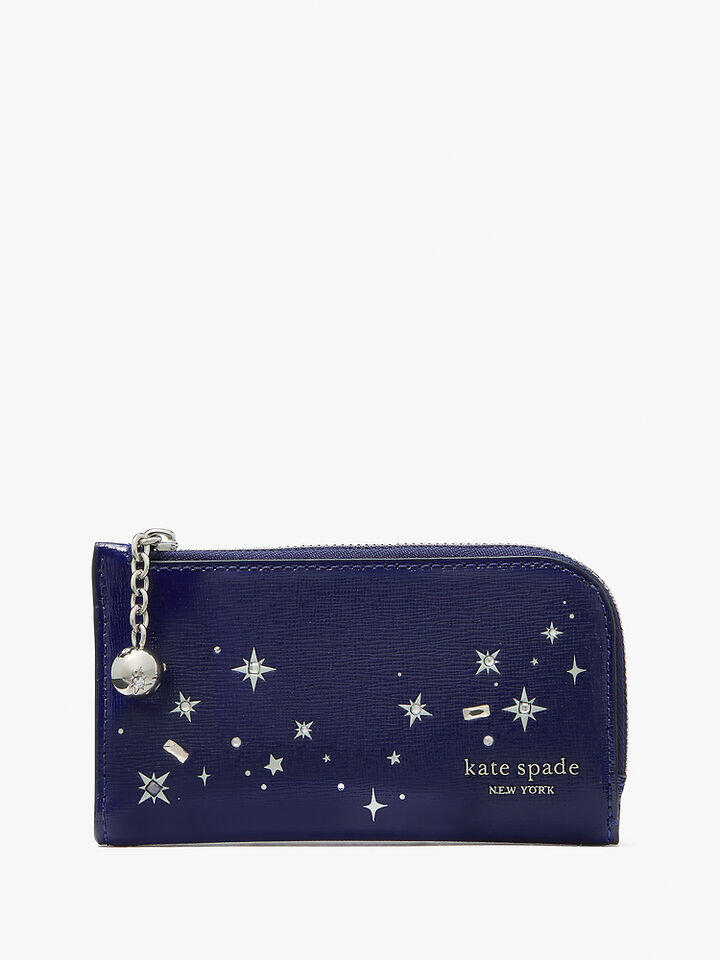 Devin Embellished Small Slim Bifold Wallet