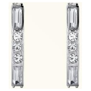 Furla Sparkling Earrings Color Argento Silver Metal + Strass + Strass Woman