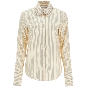 GOLDEN GOOSE long-sleeved shirt with crystals