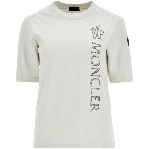 MONCLER textured logo t-shirt