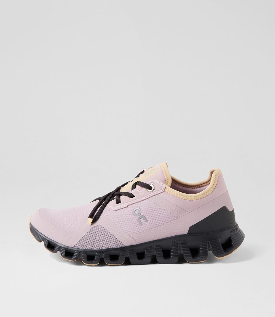 On Cloud X 3 Ad W Oo Mauve Magnet Mesh Mauve Magnet Sneakers Womens Shoes Active Active Sneakers