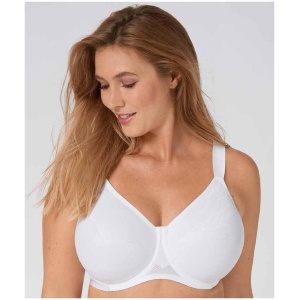 Triumph Airy Sensation Minimizer Bra - White 10167916 Plus Size Bra - Afterpay Available