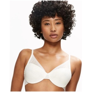 Triumph Signature Sheer Underwired Padded Half Cup Bra - Ecru White 10B 10215948 Bra - Afterpay Available