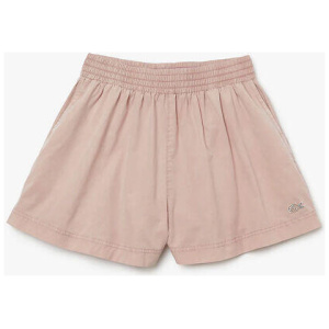 Women's Lacoste Cotton Poplin Shorts