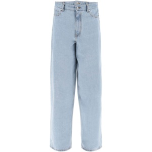 Y PROJECT evergreen double-waist jeans