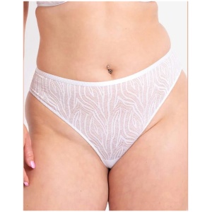 Curvy Kate Lace Daze Brazilian Brief - White 8 CK044202 Knickers Underwear Panties - Afterpay Available