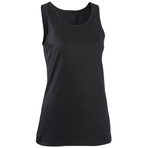 Domyos Women's Regular-fit Tank Top 100 - Black | Buy Online With Afterpay & Zip