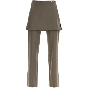 PALOMA WOOL lander pants with overlapping skirt overlay