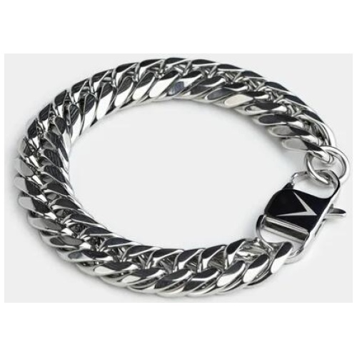 Vendetta Classic Cuban Bracelet - Stainless Steel in Silver