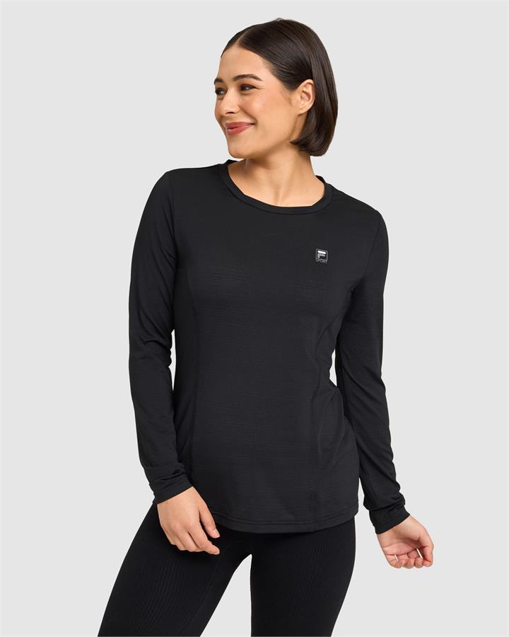 Women's Cathy Active Top - BLACK - BLACK