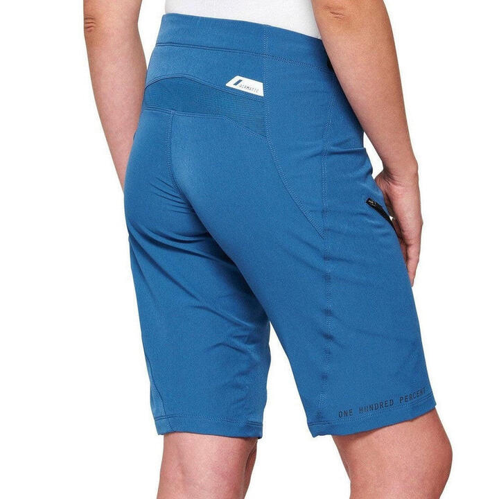 100% 100 Percent Airmatic Women's Shorts Slate Blue | Buy Online With Afterpay & Zip