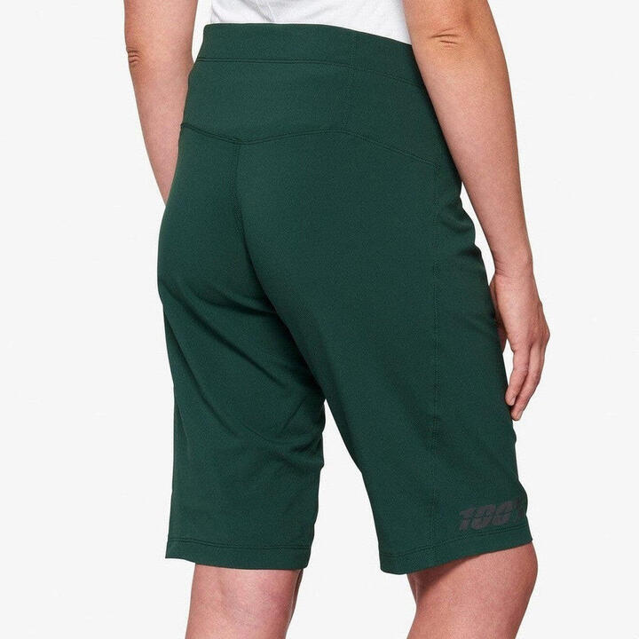 100% 100 Percent Ridecamp Womens Shorts Forest Green | Buy Online With Afterpay & Zip