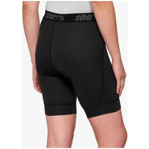 100% 100 Percent Ridecamp Women's Shorts W/liner Black | Buy Online With Afterpay & Zip