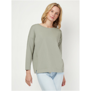 3/4 Sleeve Drop Shoulder Tee Light Sage