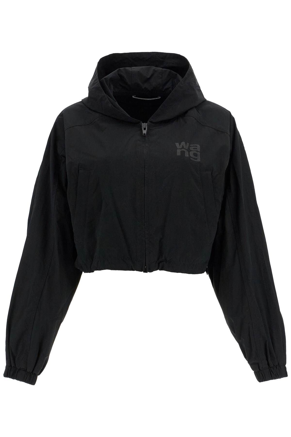 ALEXANDER WANG cropped hooded jacket with