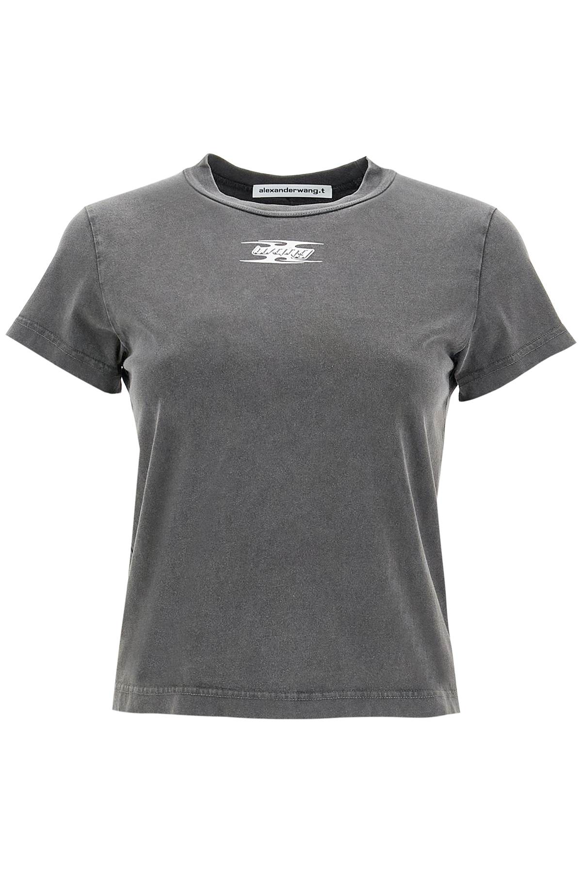 ALEXANDER WANG embossed logo t-shirt