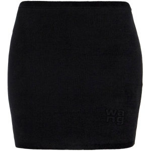 ALEXANDER WANG velvet mini skirt