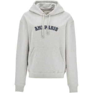 AMI ALEXANDRE MATIUSSI hooded varsity sweat