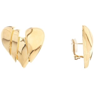 AMINA MUADDI heartbreaker earrings