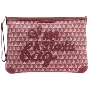 ANYA HINDMARCH "clutch bag with plastic bag motif