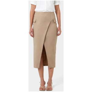 Abby Asymmetric Tailored Skirt