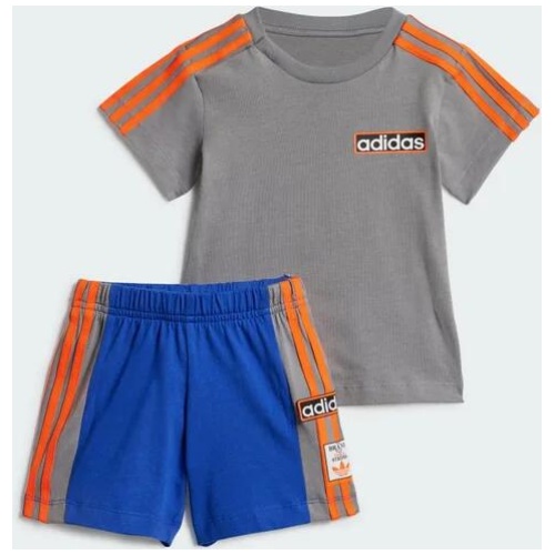 Adidas Originals Short Tee Set - Infant in Grey