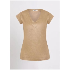 Afterglow Foil Linen Tee