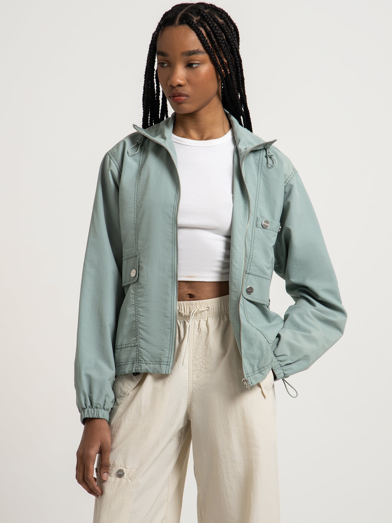 Alva Jacket in Sage Green