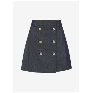 Ana Button Mini Skirt