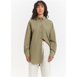 Anni Oversized Shirt in Khaki