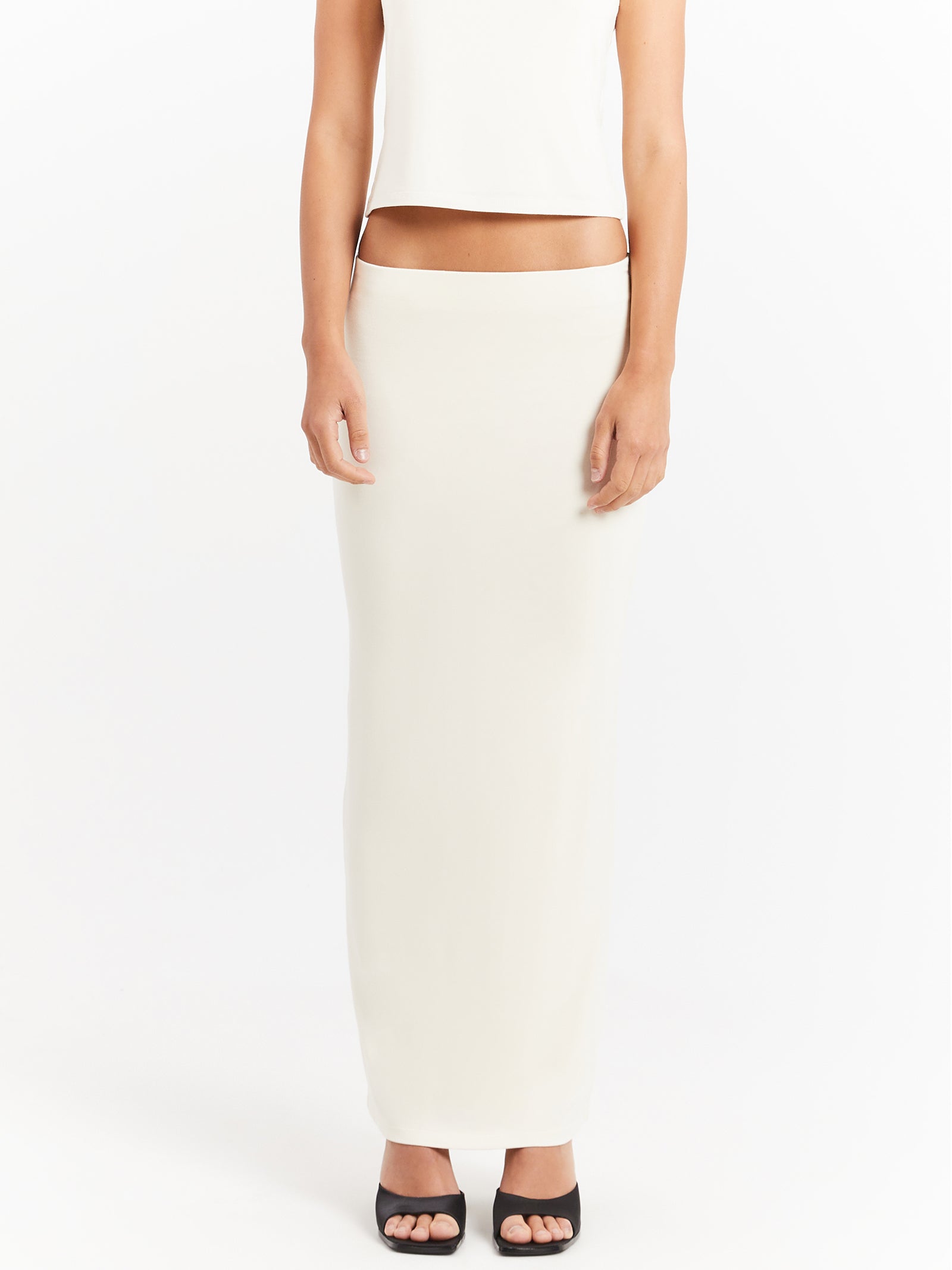 Aria Maxi Skirt in Cream