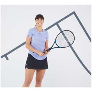 Artengo Women's Lightweight Tennis T-shirt Tts Light - Lavender Blue | Buy Online With Afterpay & Zip