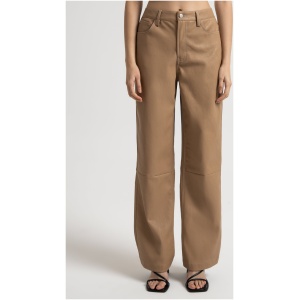 Ascend PU Pants in Praline