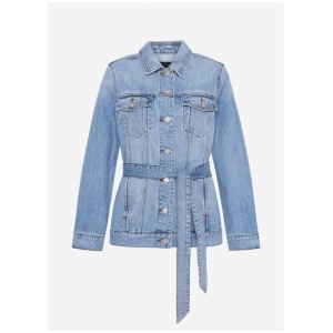 Aspen Belted Denim Jacket