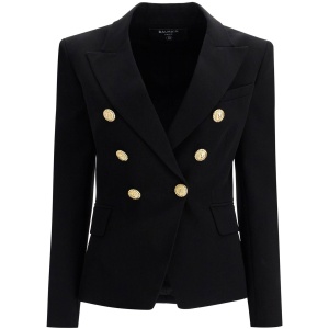 BALMAIN 6-button crepe jacket for women